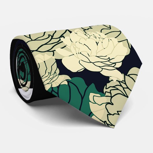 Emerald 20. Jubiläum Neck Tie Krawatte (Gerollt)