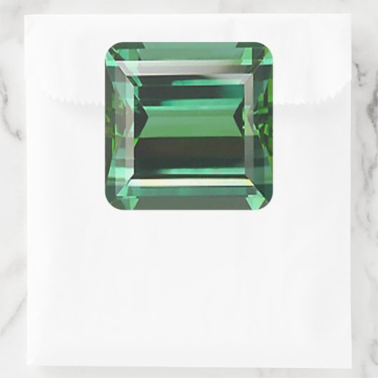 Emerald 3 Sticker (Tasche)