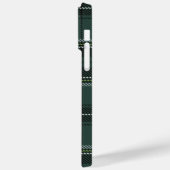 Emerald Academic Kariert Case-Mate iPhone Hülle (Rückseite / Links)