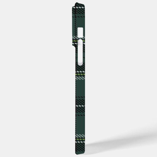 Emerald Academic Kariert Case-Mate iPhone Hülle (Rückseite / Links)