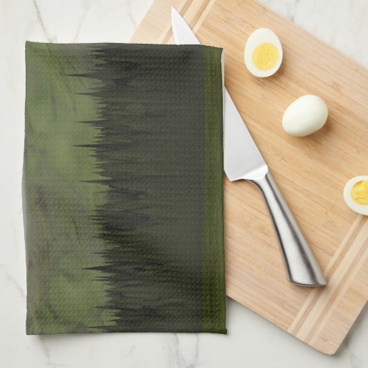 Emerald Alaska Geschirrtuch (Viertel Falte)