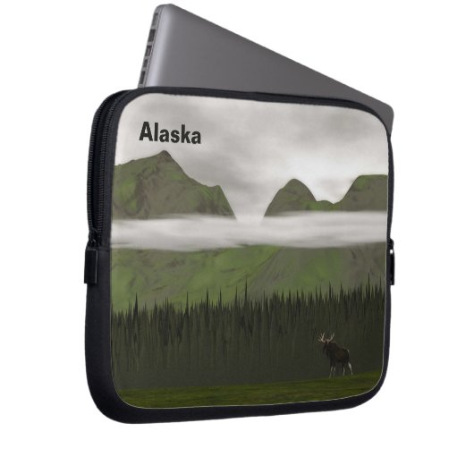 Emerald Alaska Laptopschutzhülle (Vorne Rechts)