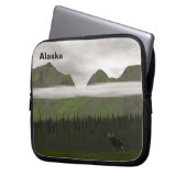 Emerald Alaska Laptopschutzhülle (Vorderseite Links)