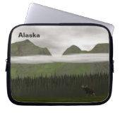Emerald Alaska Laptopschutzhülle (Vorderseite)