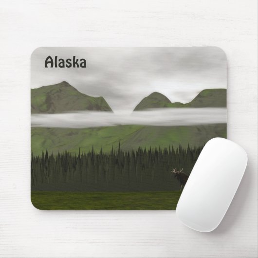 Emerald Alaska Mousepad (Mit Mouse)