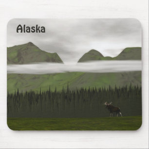 Emerald Alaska Mousepad