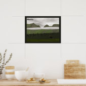 Emerald Alaska Poster (Küche)