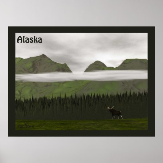 Emerald Alaska Poster (Vorne)