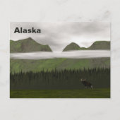 Emerald Alaska Postkarte (Vorderseite)