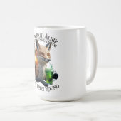 Emerald Alibi Fox Graphic Tee Kaffeetasse (VorderseiteRechts)