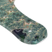 Emerald and Gold Mandelbrot Chopping Board Schneidebrett (Ecke)