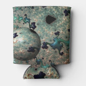 Emerald and Gold Mandelbrot with Sphere Dosenkühler (Vorderseite)