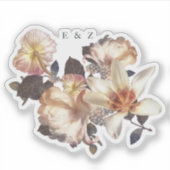 Emerald Antique Vintag Aufkleber (Vorderseite)