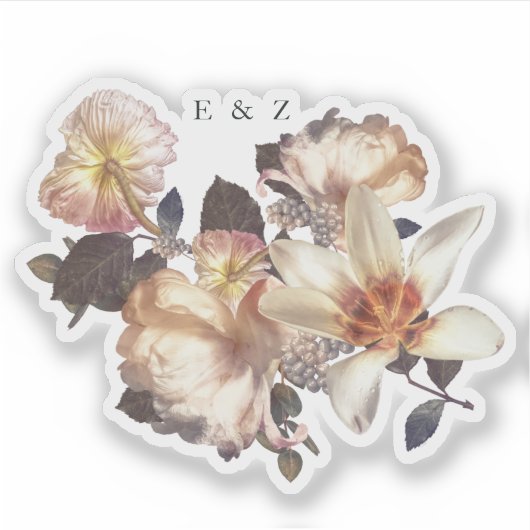 Emerald Antique Vintag Aufkleber (Vorderseite)