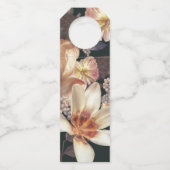 Emerald Antique Vintage Wedding Flaschenanhänger (Rückseite)