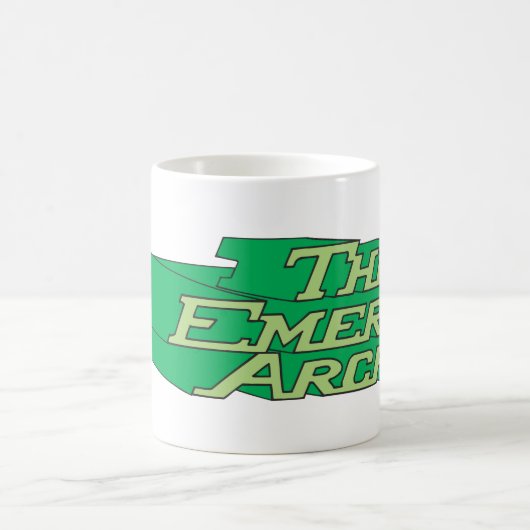 Emerald Archer-Logo Kaffeetasse (Mittel)