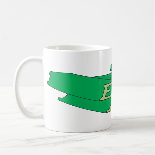 Emerald Archer-Logo Kaffeetasse (Links)