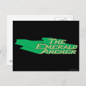 Emerald Archer-Logo Postkarte (Vorne/Hinten)