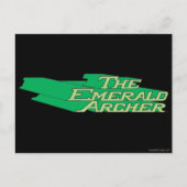 Emerald Archer-Logo Postkarte (Vorderseite)