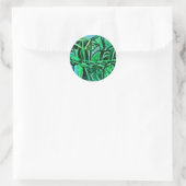 EMERALD AUES RUNDER AUFKLEBER (Tasche)