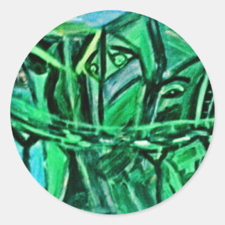 EMERALD AUES RUNDER AUFKLEBER
