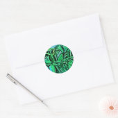 EMERALD AUES RUNDER AUFKLEBER (Umschlag)