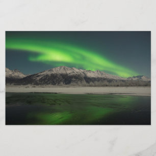 Emerald Aurora Briefpapier