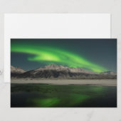 Emerald Aurora Briefpapier (Vorne/Hinten)