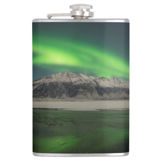 Emerald Aurora Flachmann (Vorderseite)
