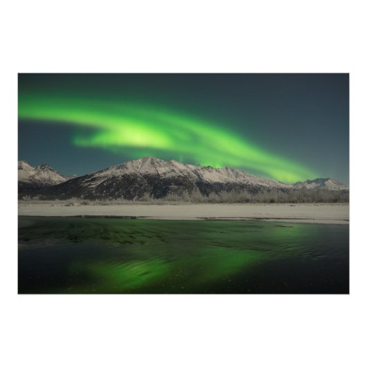 Emerald Aurora Fotodruck (Vorne)