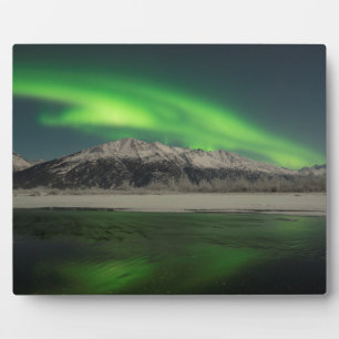 Emerald Aurora Fotoplatte