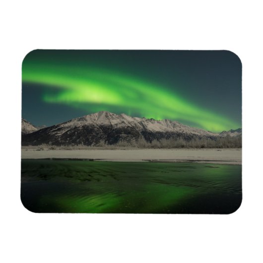 Emerald Aurora Magnet (Horizontal)