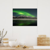 Emerald Aurora Poster (Küche)