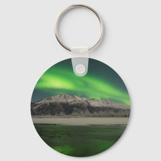 Emerald Aurora Schlüsselanhänger (Vorderseite)