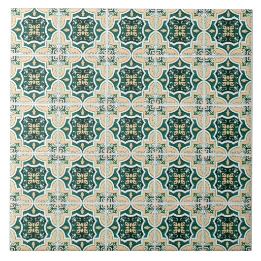 Emerald Azulejo Tiles Fliese (Vorderseite)