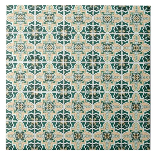 Emerald Azulejo Tiles Fliese (Vorderseite)