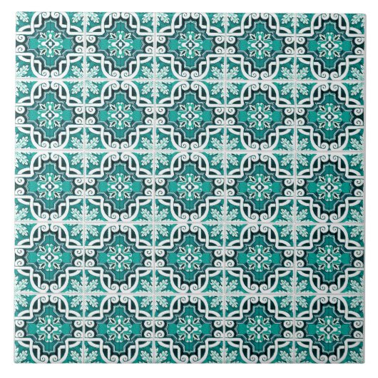 Emerald Azulejo Tiles Fliese (Vorderseite)