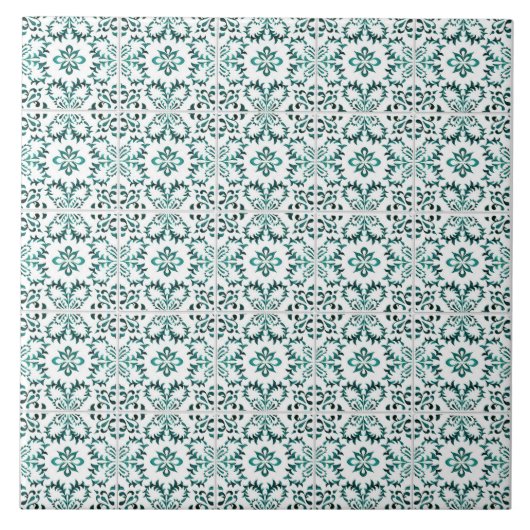 Emerald Azulejo Tiles Fliese (Vorderseite)