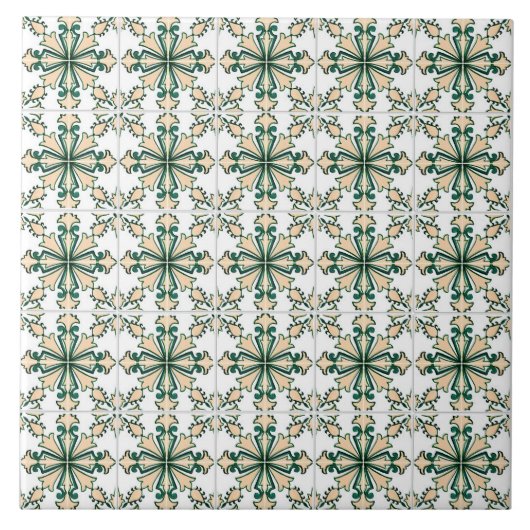 Emerald Azulejo Tiles Fliese (Vorderseite)