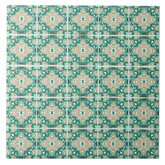 Emerald Azulejo Tiles Fliese (Vorderseite)
