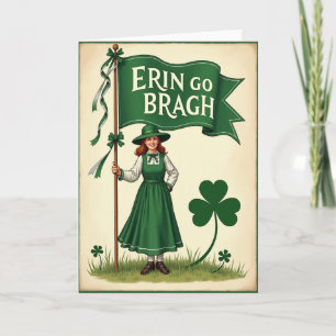 Emerald Banner Irish Pride Karte