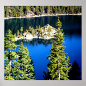 EMERALD BAY AM SEE TAHOE POSTER (Vorne)