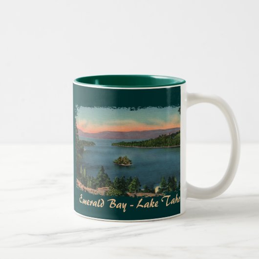 Emerald Bay - Lake Tahoe Coffee Tasse (Rechts)