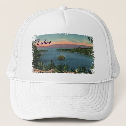 Emerald Bay - Lake Tahoe Hat Truckerkappe (Vorderseite)