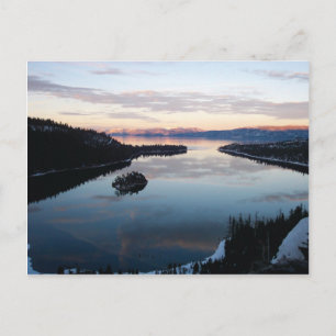 Emerald Bay, Lake Tahoe Postcard Postkarte