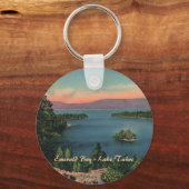 Emerald Bay - Lake Tahoe Schlüsselanhänger (Vorderseite)
