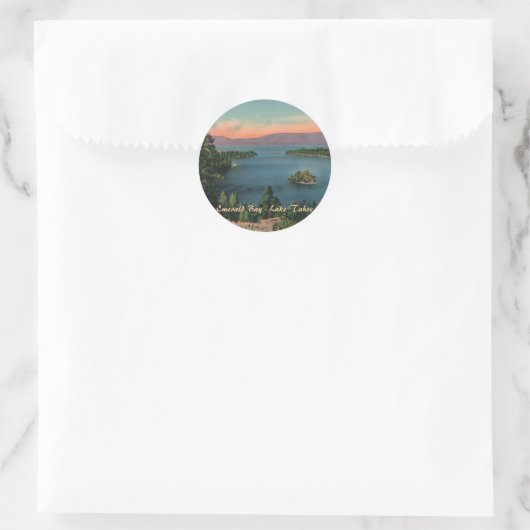 Emerald Bay - Lake Tahoe Stickers (Tasche)