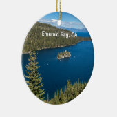 Emerald Bay mit Lake Tahoe Keramik Ornament (Rechts)