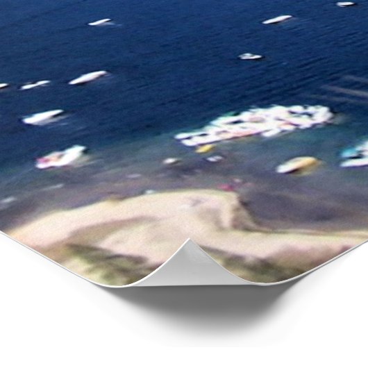 Emerald Bay Poster (Ecke)