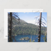 Emerald Bay Postkarte (Vorne/Hinten)